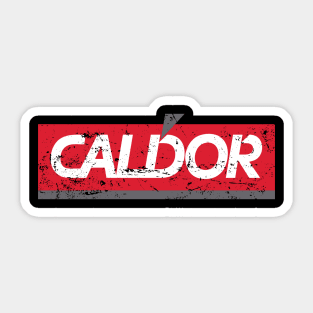 Caldor Sticker